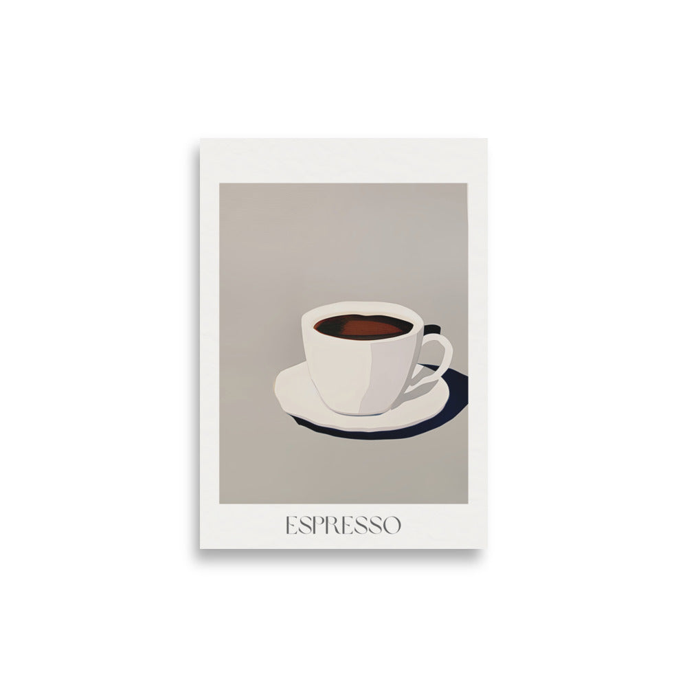 Espresso Poster Beige