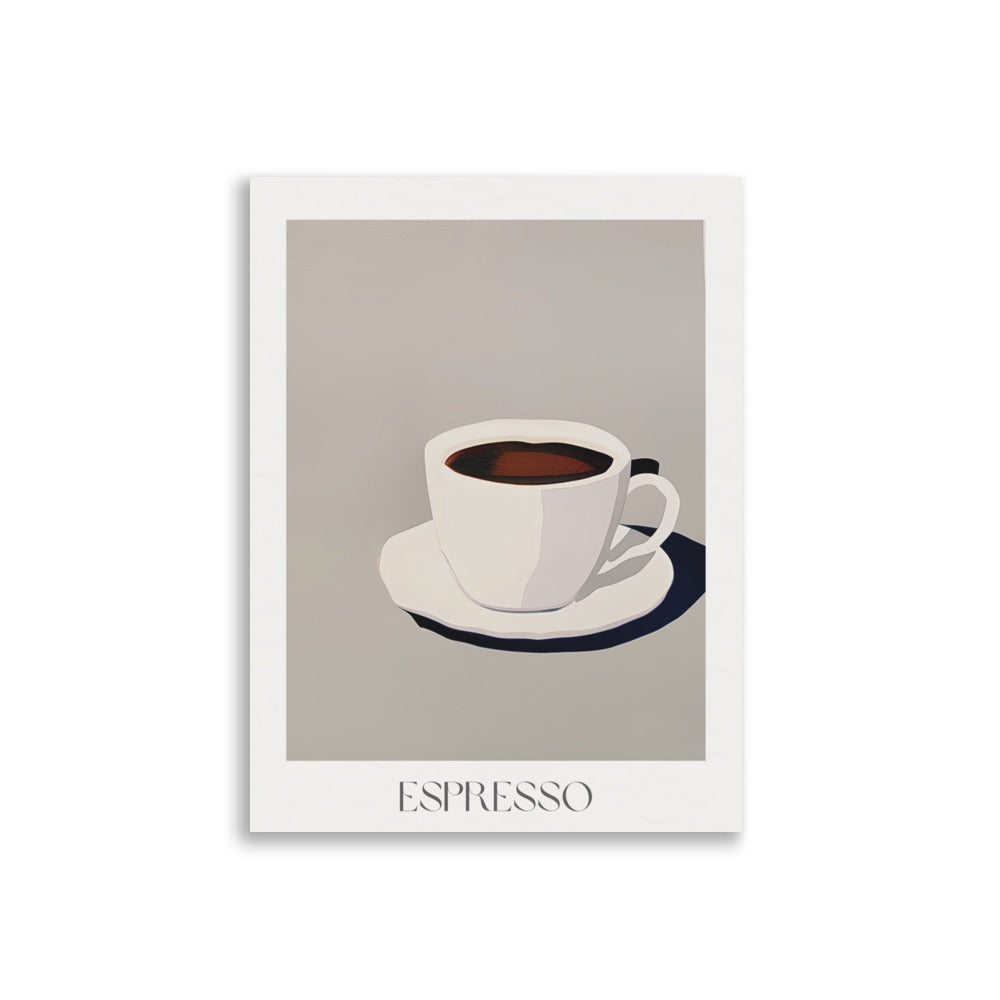 Espresso Poster Beige