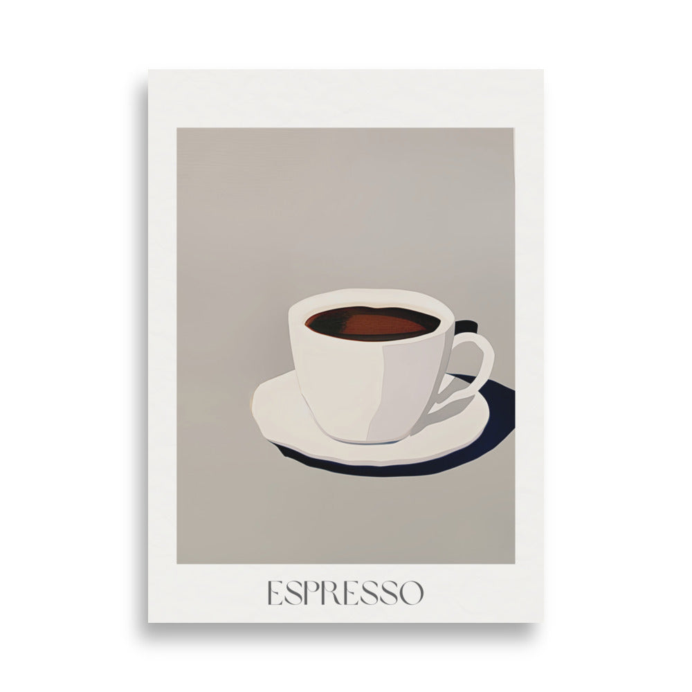 Espresso Poster Beige