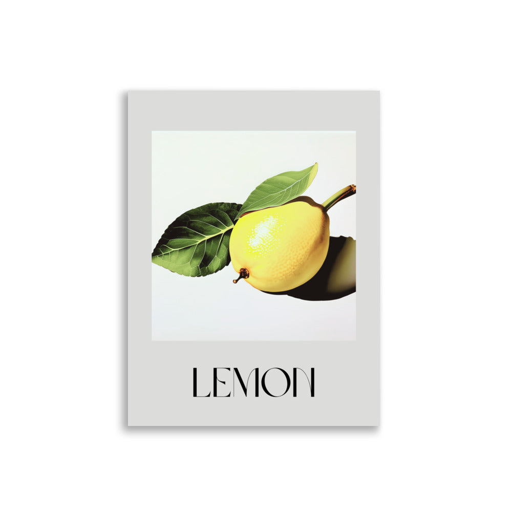 Lemon Poster