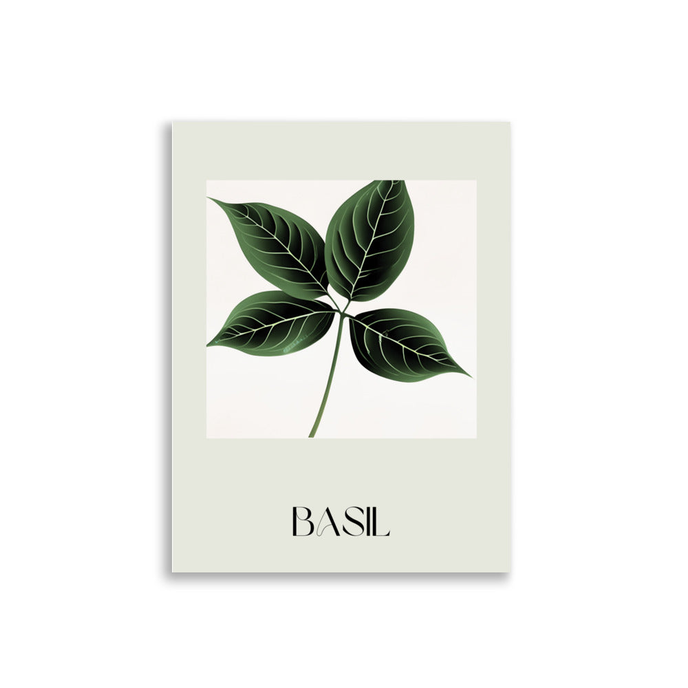 Basil Poster