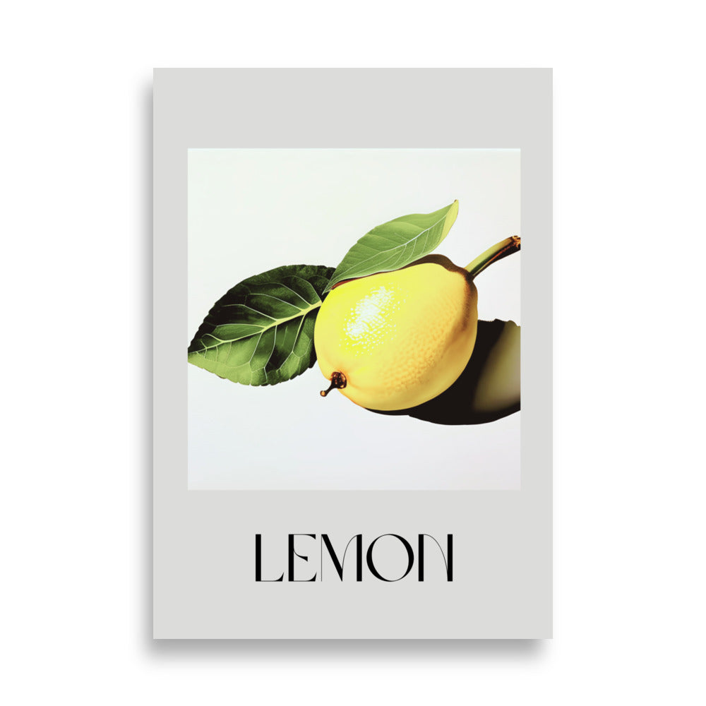 Lemon Poster