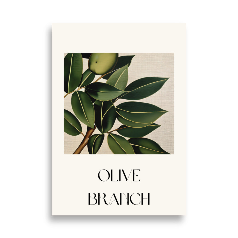 Olive Branch Poster